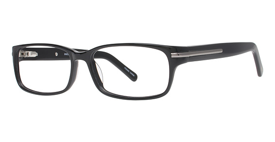 Big Mens Eyewear Club BIG BANG Eyeglasses, Black/Gunmetal