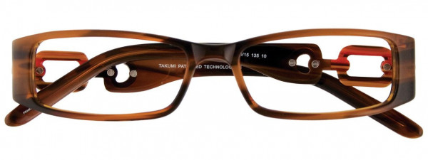 Takumi T9924 Eyeglasses, 010 - Marbled Brown