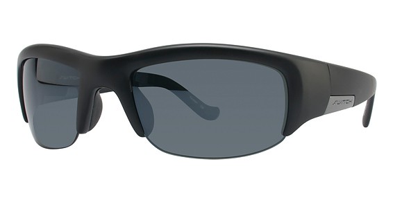 Switch Vision Polarized Glare Altitude Sunglasses, MBLK Matte Black (Polarized True Color Grey Reflection Silver)