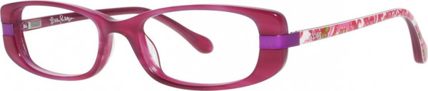 Lilly Pulitzer Girls Reeve Eyeglasses, Magenta