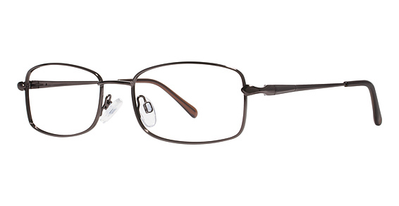 Modern Optical FINESSE Eyeglasses, Brown