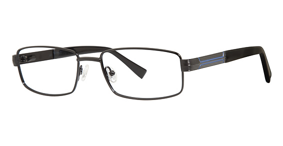 Big Mens Eyewear Club BIG COUNTRY Eyeglasses, Matte Black