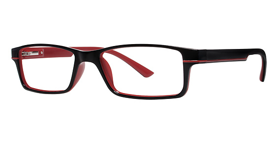 Modz TALLADEGA Eyeglasses, Black/Red