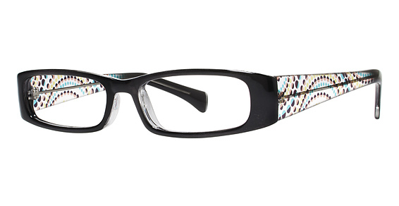 Modern Optical FIREWORKS Eyeglasses, Black/Crystal