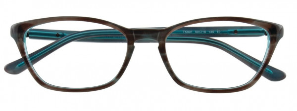 Takumi TK901 Eyeglasses, 010 - Clear Dark Brown