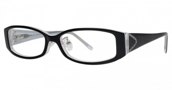 Red Lotus Red Lotus 206Z Eyeglasses, 174 Black/White