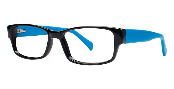 Modern Optical CHILL Eyeglasses, Black/Blue