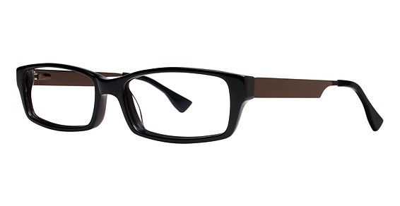 U Rock U765 Eyeglasses, Black/Brown