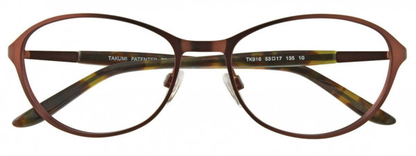 Takumi TK916 Eyeglasses, 010 - Matt Chocolate