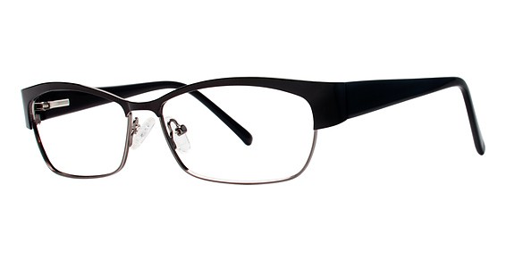 Genevieve COMMIT Eyeglasses, Black/Gunmetal
