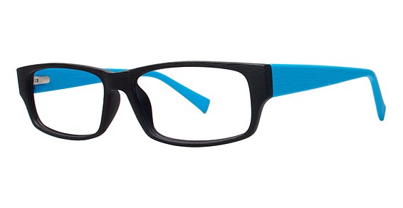 Modern Optical HARVEST Eyeglasses, Black/Blue