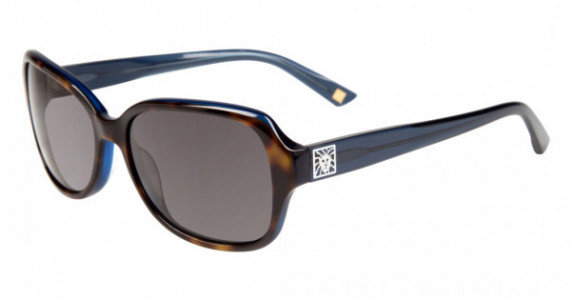 Anne Klein AK7017 Sunglasses, 414 Navy