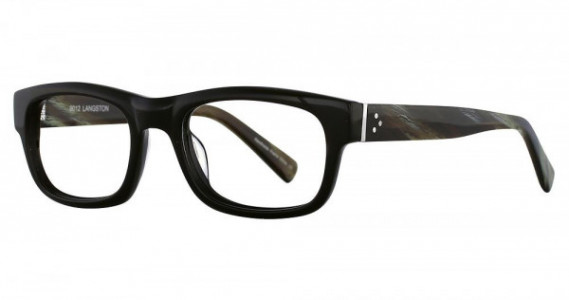 Deja Vu by Avalon 9012 Eyeglasses, Black/Khaki Horn