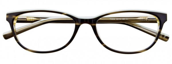 Takumi TK962 Eyeglasses, 010 - Marbled Brown & Cream