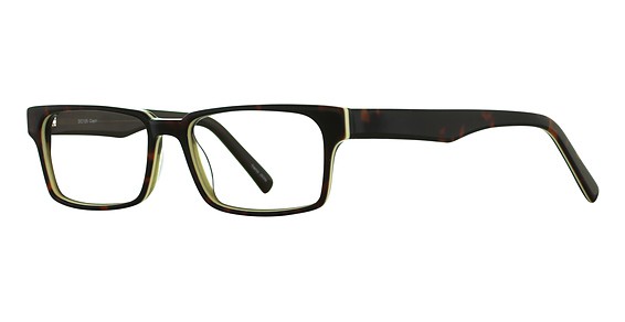 Di Caprio DC125 Eyeglasses, Black