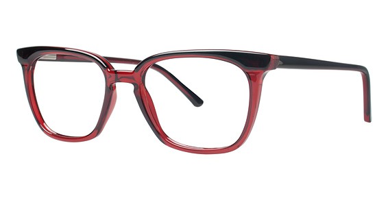 Modern Optical WELCOME Eyeglasses, Burgundy/Black