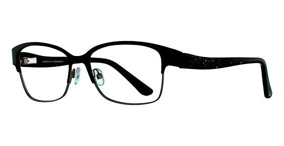 Marilyn Monroe MMO146 Eyeglasses, 001 Shiny Black/ Shiny Gunmetal Gradient