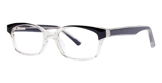 Modern Optical BASHFUL Eyeglasses, Black/Crystal