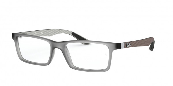 Ray-Ban Optical RX8901 Eyeglasses, 5244 DEMI GLOSS GREY (GREY)