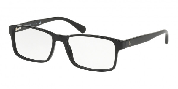 Polo PH2123 Eyeglasses, 5489 BLACK (BLACK)