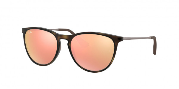 Ray-Ban Junior RJ9060S JUNIOR ERIKA Sunglasses, 700673 JUNIOR ERIKA RUBBER HAVANA DAR (TORTOISE)