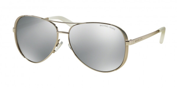 Michael Kors MK5004 CHELSEA Sunglasses, 10034V CHELSEA ROSE GOLD PURPLE MIRRO (GOLD)