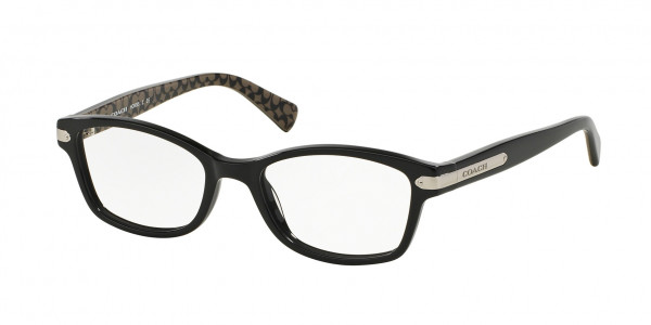 Coach HC6065 Eyeglasses, 5287 LIGHT BROWN CONFETTI TORTOISE (BROWN)