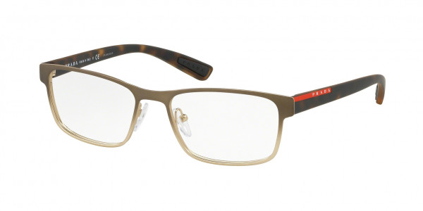 Prada Linea Rossa PS 50GV LIFESTYLE Eyeglasses, 1AB1O1 LIFESTYLE BLACK (BLACK)