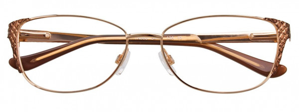 Takumi TK993 Eyeglasses, 030 - Satin White Gold & Burgundy