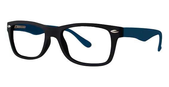 Modern Optical CRAZE Eyeglasses, Black/Blue