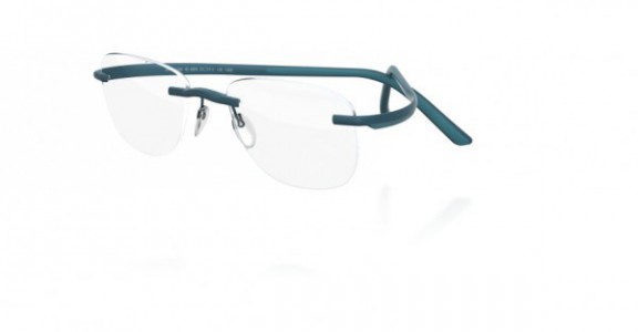 Silhouette SPX Match 2894 Eyeglasses, 6054 petrol matte