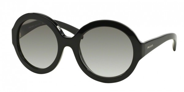 Prada PR 06RSF Sunglasses, 1AB0A7 BLACK (BLACK)