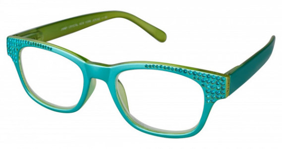 Jimmy Crystal JCR362 +1.50 Eyeglasses, BLUEZIRCON