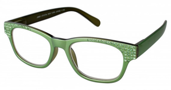 Jimmy Crystal JCR362 +1.50 Eyeglasses, PERIDOT