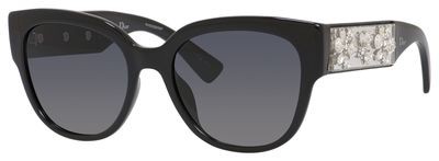 Christian Dior Dior Mercurial/S Sunglasses, 0LMD(HD) Black Silver