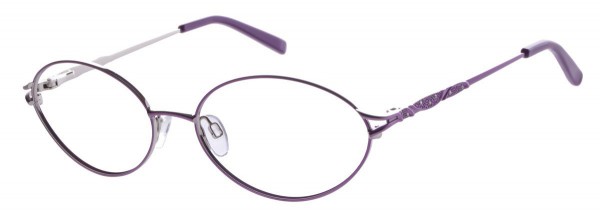ClearVision JENA Eyeglasses, Lilac Silver