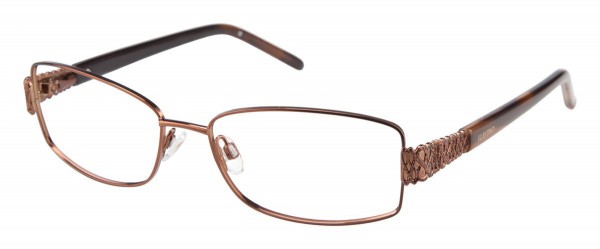 Ellen Tracy SHANGHAI Eyeglasses, Brown