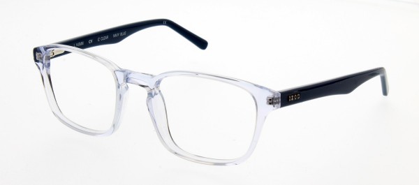 IZOD CLEAR A Eyeglasses, Navy Blue