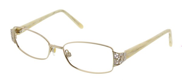 Jessica McClintock JMC 030 Eyeglasses, Gold