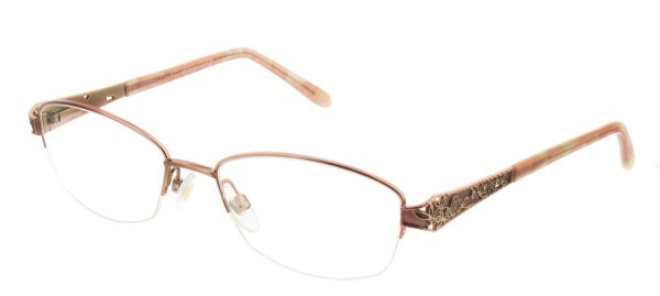 Jessica McClintock JMC 045 Eyeglasses, Rose