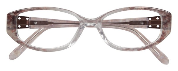 Jessica McClintock JMC 047 Eyeglasses, Brown Multi