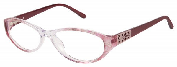 Jessica McClintock JMC 050 Eyeglasses, Rose Multi