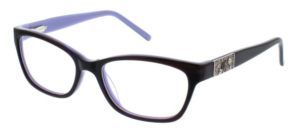Jessica McClintock JMC 4001 Eyeglasses, Black Laminate