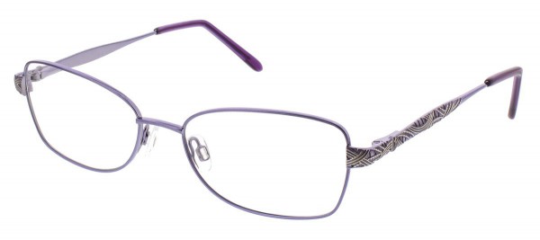 Jessica McClintock JMC 4005 Eyeglasses, Lilac