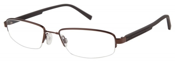 IZOD PERFORMX 530 Eyeglasses, Brown