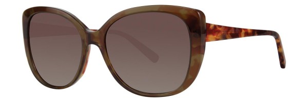 Vera Wang V452 Sunglasses, Lime Tortoise
