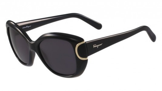 Ferragamo SF819S Sunglasses, (001) BLACK