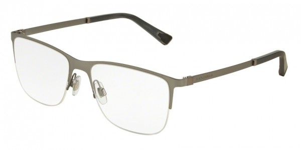 Dolce & Gabbana DG1283 Eyeglasses, 1108 MATTE GUNMETAL (GUNMETAL)