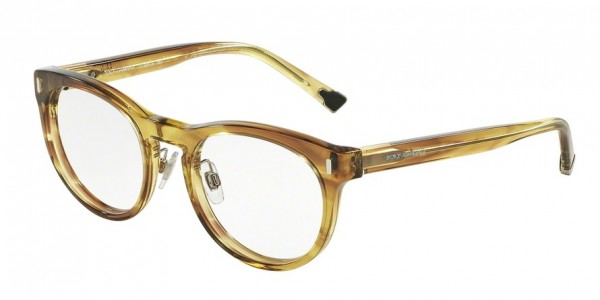 Dolce & Gabbana DG3240 Eyeglasses, 2927 STRIPED HONEY (HONEY)