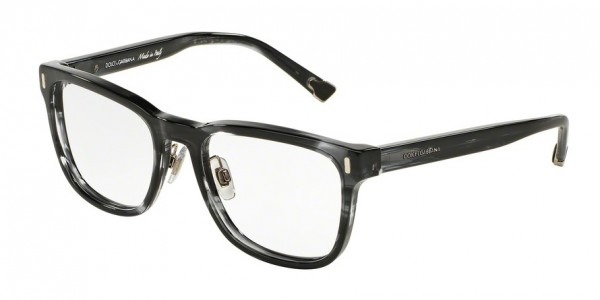 Dolce & Gabbana DG3241 Eyeglasses, 2924 STRIPED ANTHRACITE (GREY)